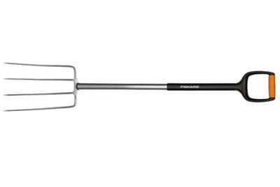 Sfurk metalik Fiskars, L, zezë/ portokalli - 1