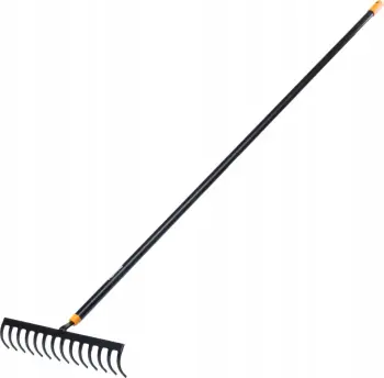 Grabujë metalike Fiskars, zezë/ portokalli