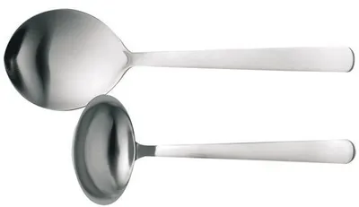 Set Fiskars, për shërbim, 2 copë, argjendtë - 1