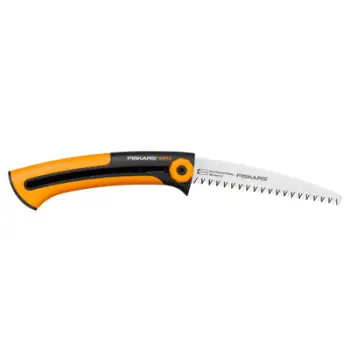 Sharrë xhepi Fiskars SW 73, S, zezë/ portokalli