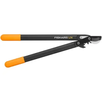 Gërshërë Fiskars L 74, M, zezë/ portokalli