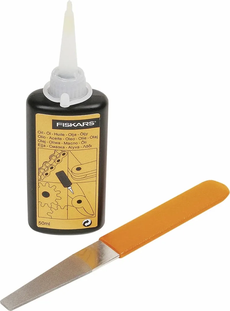 Set mirëmbajtjeje Fiskars, zezë/ portokalli - 1