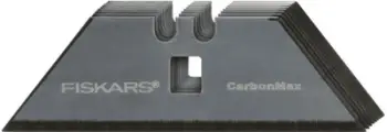 Tehe thike universale Fiskars CarbonMax, 5 copë, të zeza