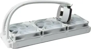 Ventilator Ftohës Me Ujë Për Kompjuter SAMA KW360DW (Bardhë)