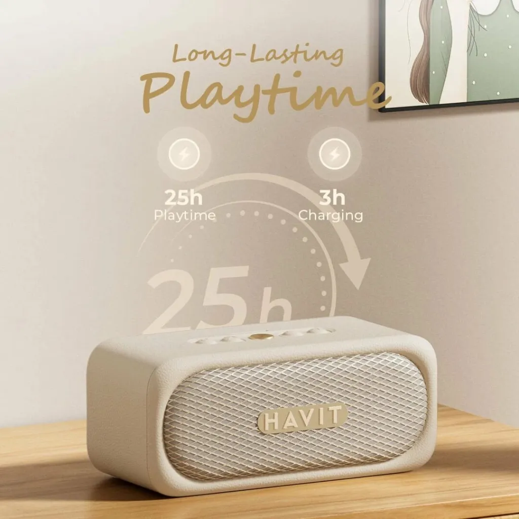Altoparlant HAVIT SK905BT (Bezhë) - 4