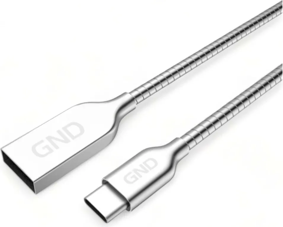 Kabllo Usb GND GNDUSBAC100MM23 (Hiri, 1m) - 1