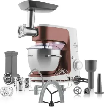 Procesor ushqimi ETA Gratussino III Elements 302390, 4.5L, 1200W, i kuq