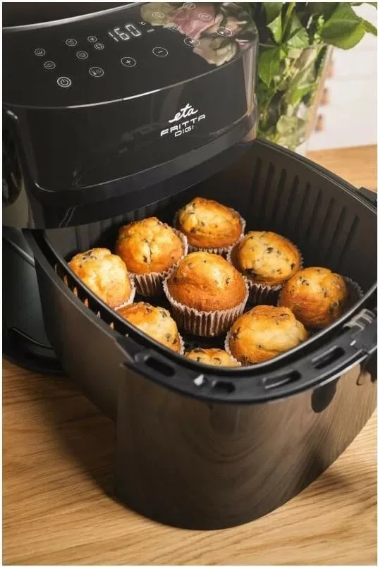 Fritëz ajri ETA Fritta Digi 316890000, 7.2L, 1800W, e zezë - 11