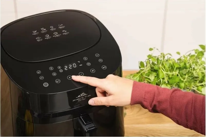 Fritëz ajri ETA Fritta Digi 316890000, 7.2L, 1800W, e zezë - 12