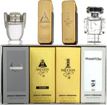 Set për meshkuj Paco Rabanne, 4 x 5ml
