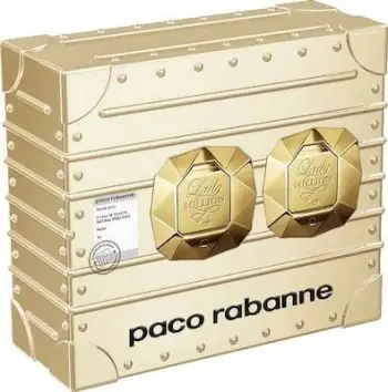 Set Eau De Parfum Paco Rabanne Lady Million, 2 x 30ml