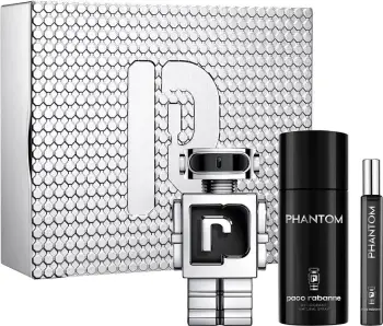Set Paco Rabanne Phantom - Eau de Toilette 100 ml + deodorant sprej 150 ml + Eau de Toilette 10 ml