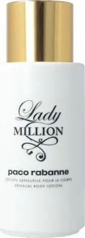 Locion trupi Rabanne Lady Million, 200ml, për femra