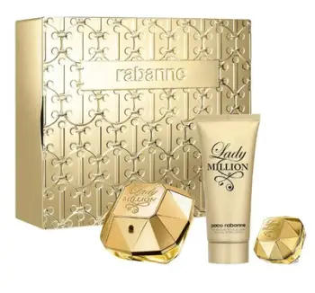 Eau de Parfum Paco Rabanne Lady Million 80 ml + 5 ml + losion trupi 100 ml
