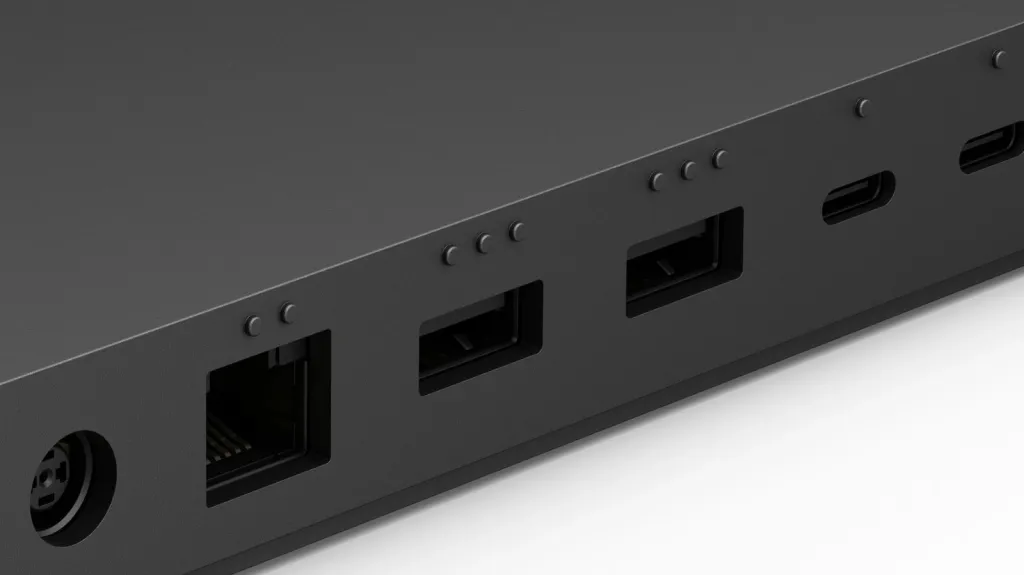 Stacion/Replikator Microsoft Surface Thunderbolt 4, 165W, Thunderbolt 4, 2500 Mbit/s, i zi - 3