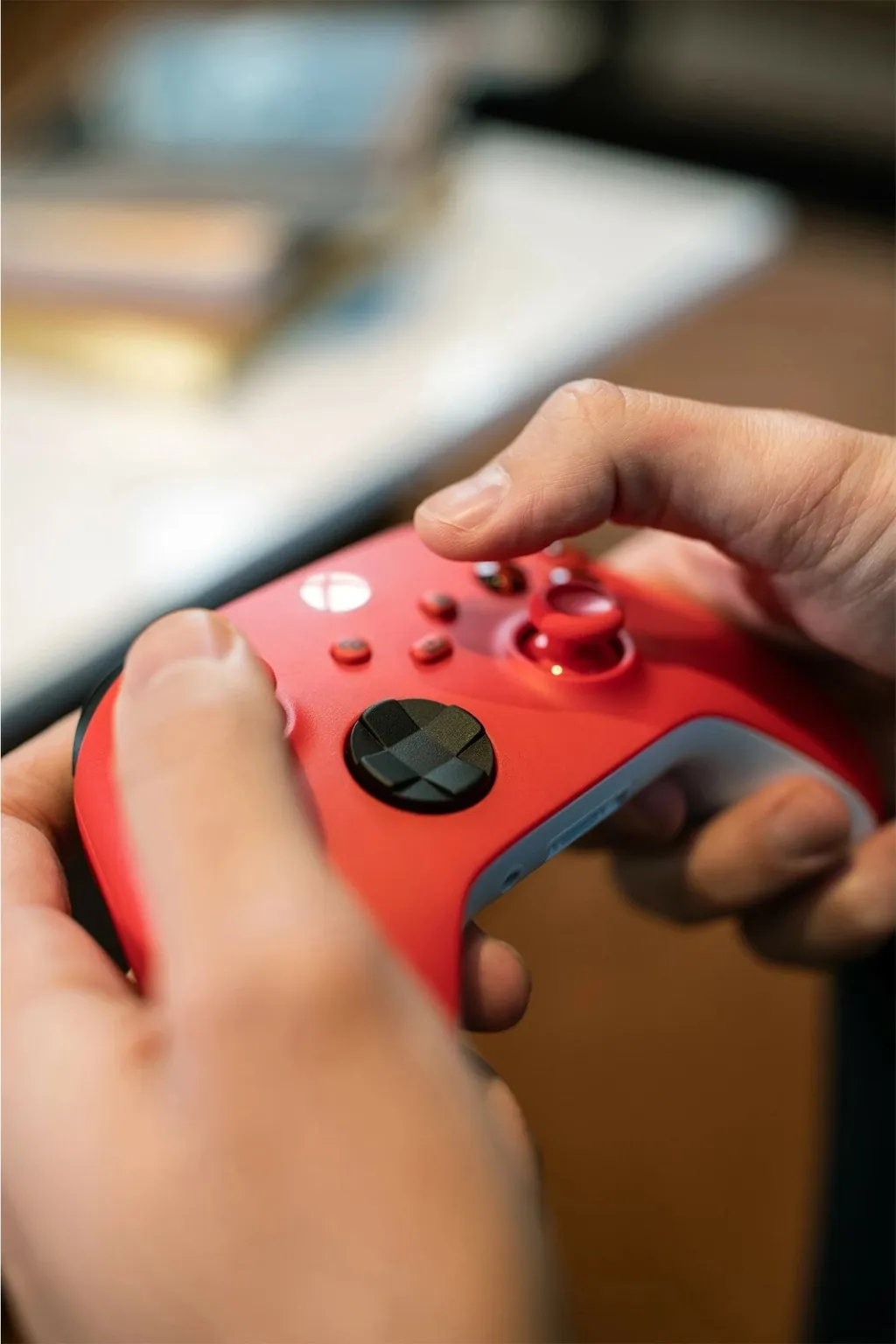 Kontroller Microsoft Xbox Series X Pulse, wireless / me kabllo, i kuq - 31