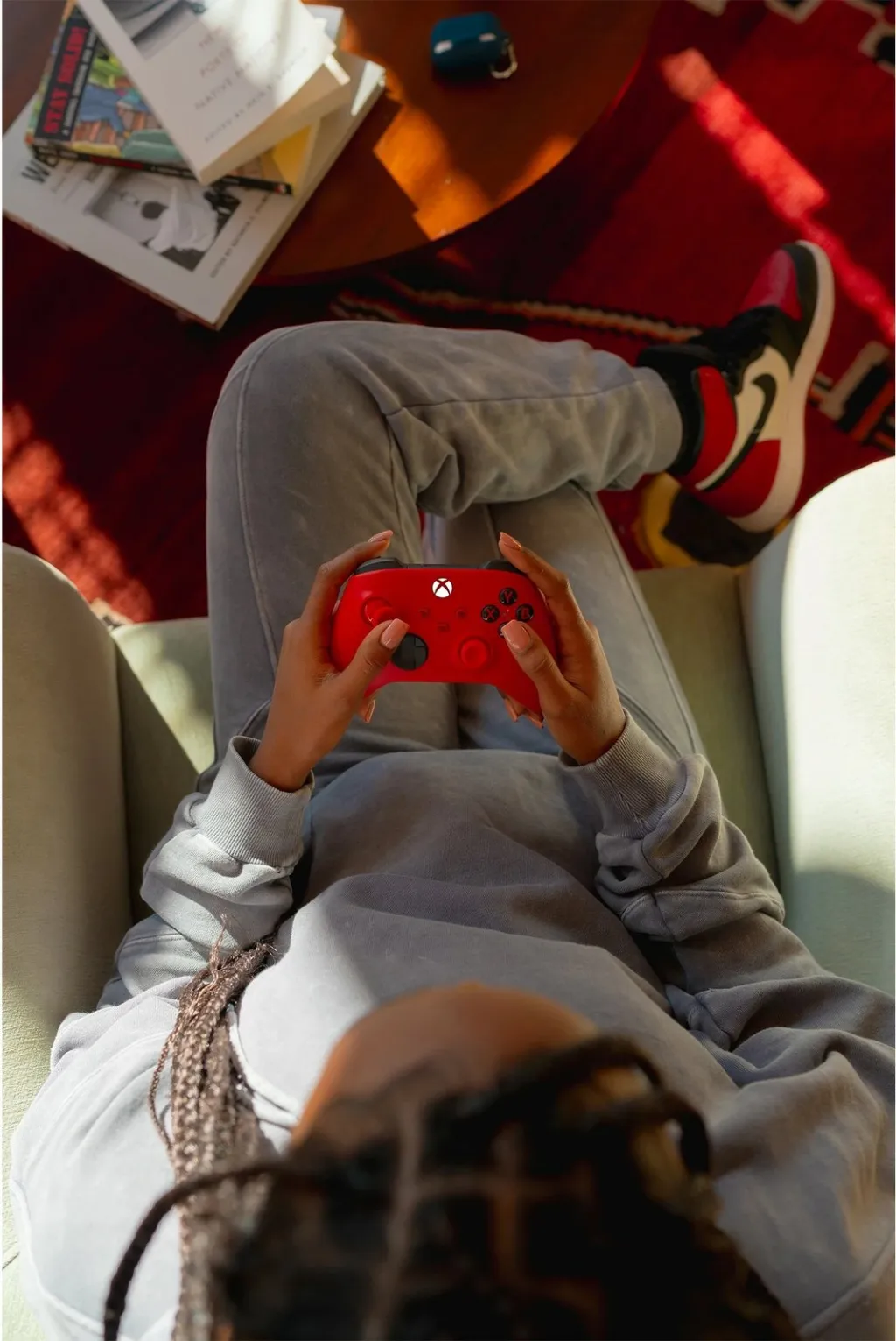Kontroller Microsoft Xbox Series X Pulse, wireless / me kabllo, i kuq - 32
