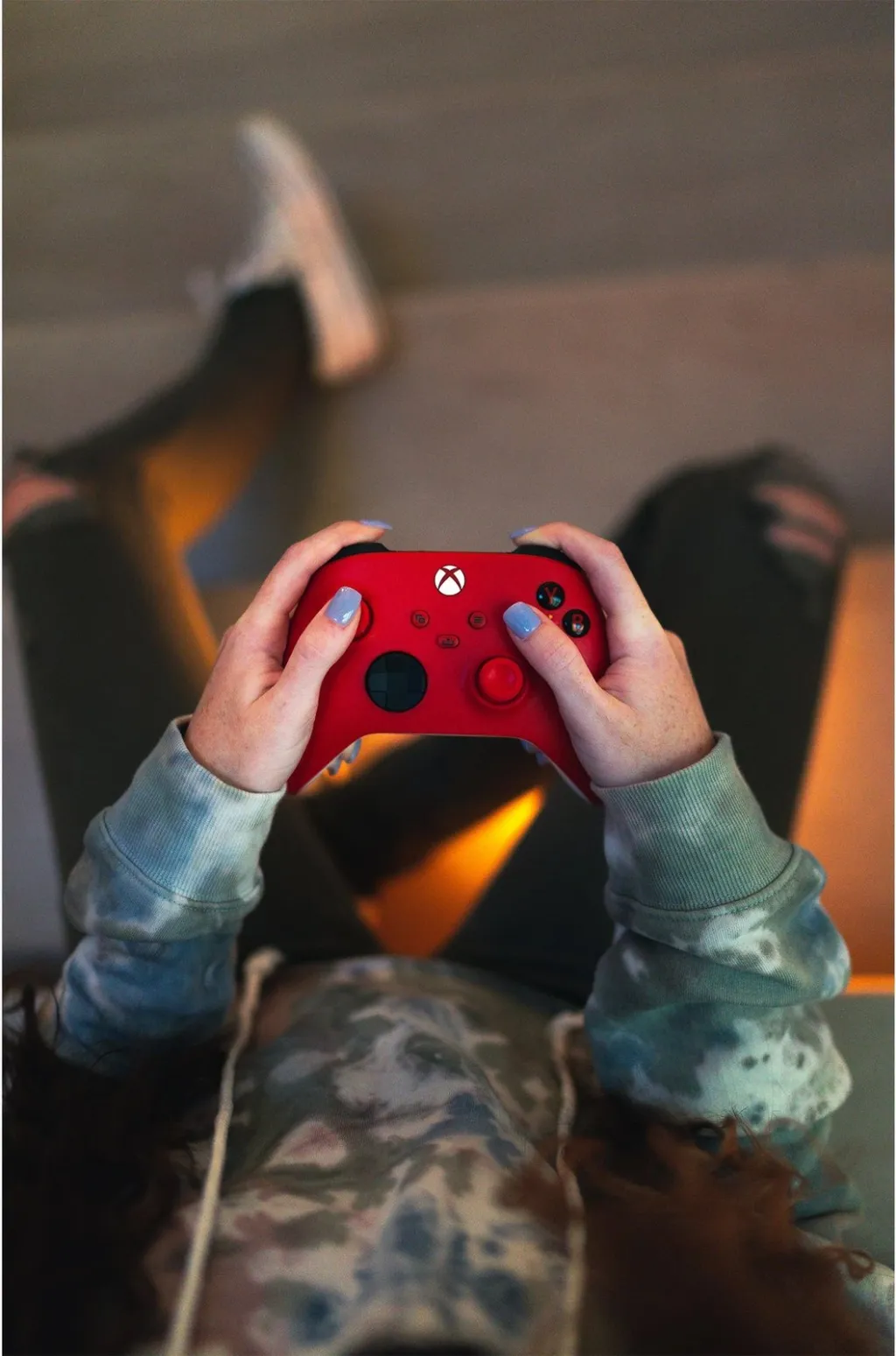 Kontroller Microsoft Xbox Series X Pulse, wireless / me kabllo, i kuq - 5