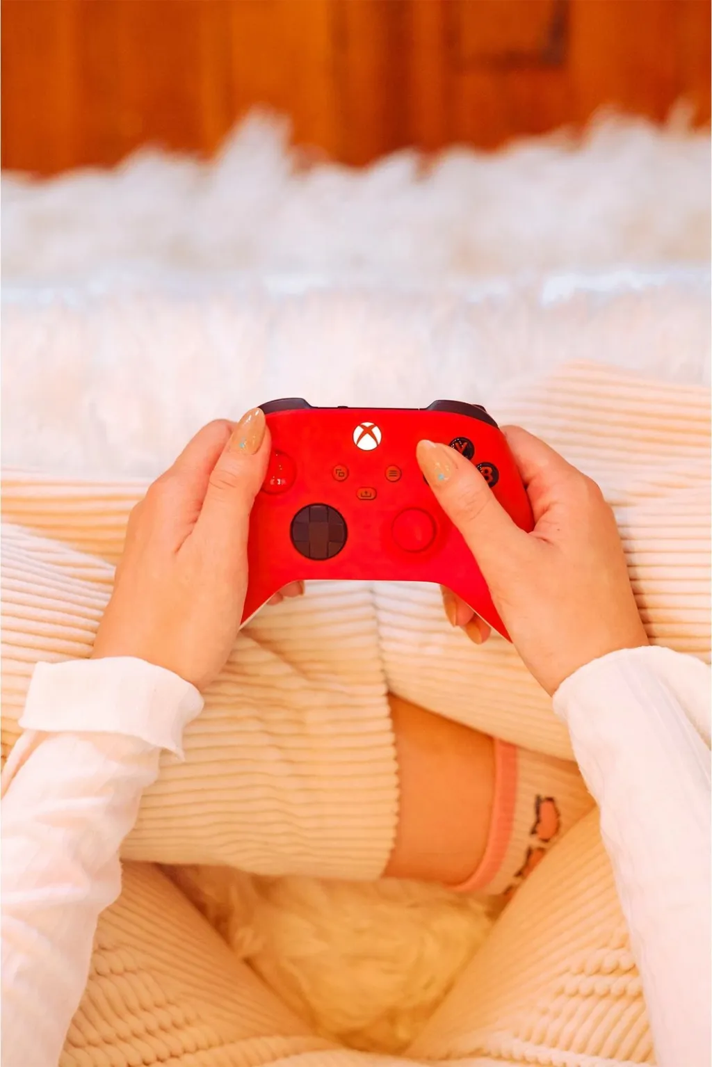 Kontroller Microsoft Xbox Series X Pulse, wireless / me kabllo, i kuq - 7