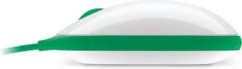 Maus Microsoft Express, me kabllo, USB, Bialo-zielony