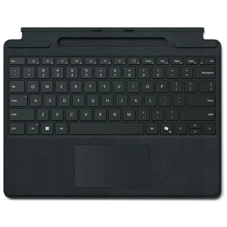 Tastierë Microsoft Surface Pro për biznes, QWERTZ, Touchpad, e zezë - 1