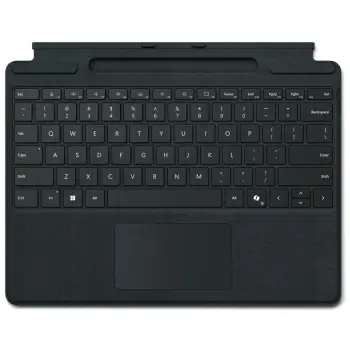 Tastierë Microsoft Surface Pro për biznes, QWERTZ, Touchpad, e zezë