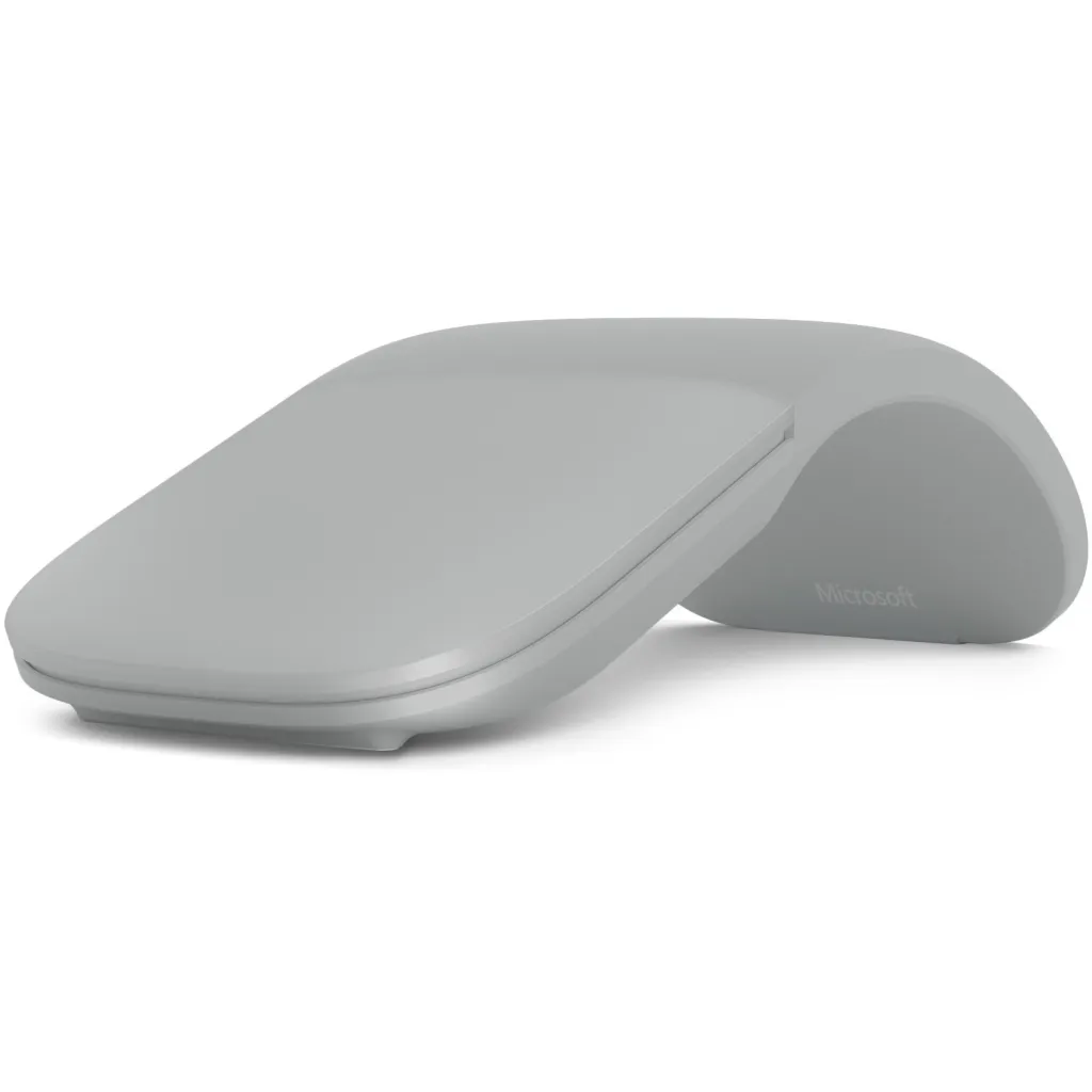 Maus Microsoft Surface Arc, Ambidextrous, BlueTrack, Bluetooth, 1000 DPI, Gri - 1