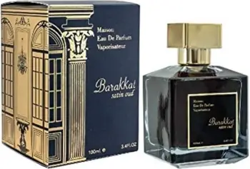 Eau de Parfum Fragrance World Barakkat Satin Oud, 100ml