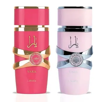 Set Eau de Parfum Lattafa Yara 5th Anniversary Edition, 100ml + 100ml