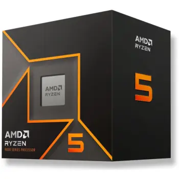 Procesor AMD AM5 Ryzen 5 9600 5.2GHz 6C/12T 65W 38MB Processor with Wraith Stealth Cooler Box