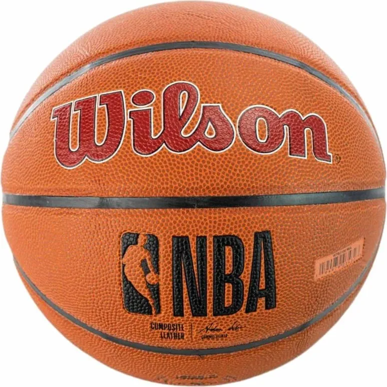 Top basketbolli Wilson Team Alliance Miami Heat WTB3100XBMIA, lëkurë kompozite, madhësia 7, kafe - 4