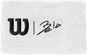 Shirit dore për tenis Wilson Bela Extra Wide II, të bardhë