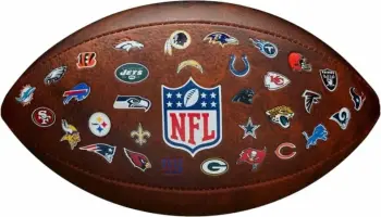 Top për futboll amerikan Wilson NFL JR Throwback FB 32, i kaftë