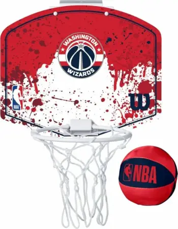 Tabelë basketbolli për fëmijë Wilson, NBA Team Washington Wizards, e kuqe