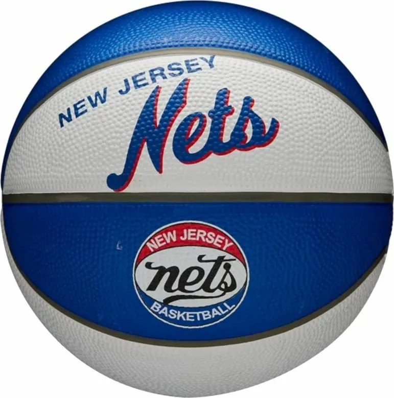 Top Basketbolli Wilson, Modeli NBA Team Retro Brooklyn Nets, për të gjithë - 1