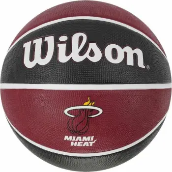 Top basketbolli Wilson NBA Team Miami Heat WTB1300XBMIA, gome, claret