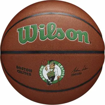 Top basketbolli Wilson Team Alliance Boston Celtics WTB3100XBBOS, madhësia 7, lëkurë kompozite, kafe
