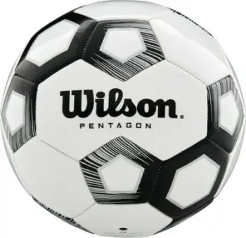 Top futbolli Wilson Pentagon WTE8527XB, universal, i bardhë