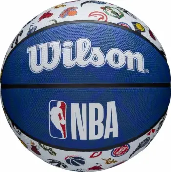 Top basketbolli Wilson NBA All Team Ball WTB1301XBNBA, gome, blu e kuqe