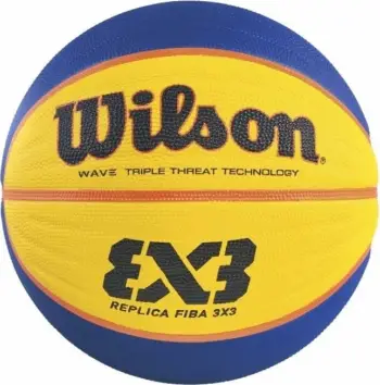 Top basketbolli Wilson FIBA 3x3 Replica WTB1033XB, madhësia 6, për përdorim outdoor, portokalli