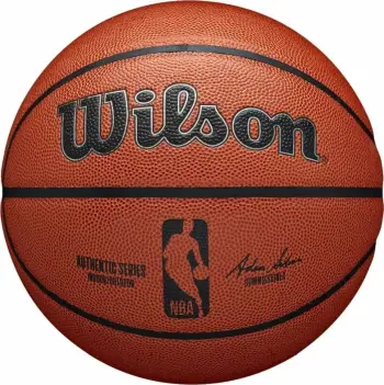 Top basketbolli Wilson NBA Authentic Series WTB7200XB, madhësia 7, për ambiente të brendshme dhe të jashtme, portokalli