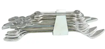 Set çelësa të sheshtë Vorel, 6-32 mm, 10 copë, metalik