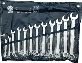 Set çelësash Vorel 51710, 6-22mm, 12 copë, të argjendtë