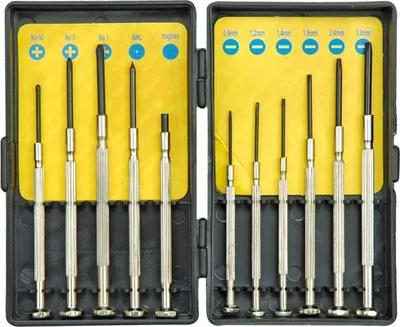 Kaçavida Vorel Precision PŁ PH00 PH0 PH1, 11 copë, 0.9-3mm - 1