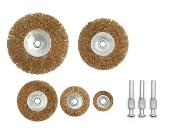 Set furça rrethore Vorel 06990, 5 copë
