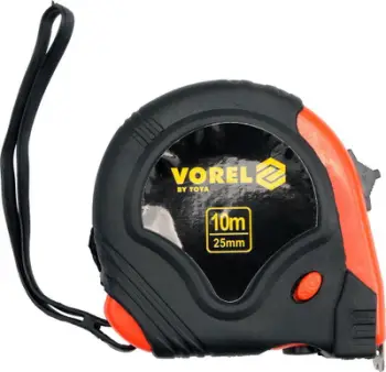 Metër gjepi Vorel 10m 25mm (10129)