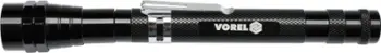 Kapëse teleskopike Vorel, 3 LED, 170 x 565 mm, e zezë