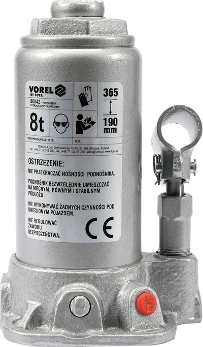 Krik hidraulik Vorel 80042, 8T - 1