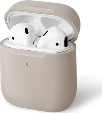 Këllëf Uniq Lino, për AirPods 1/2, bezhë