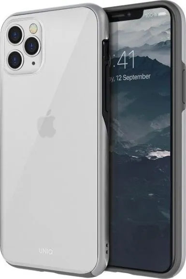 Mbrojtëse për celular UNIQ Vesto Hue për iPhone 11 Pro Max, e hirtë - 1